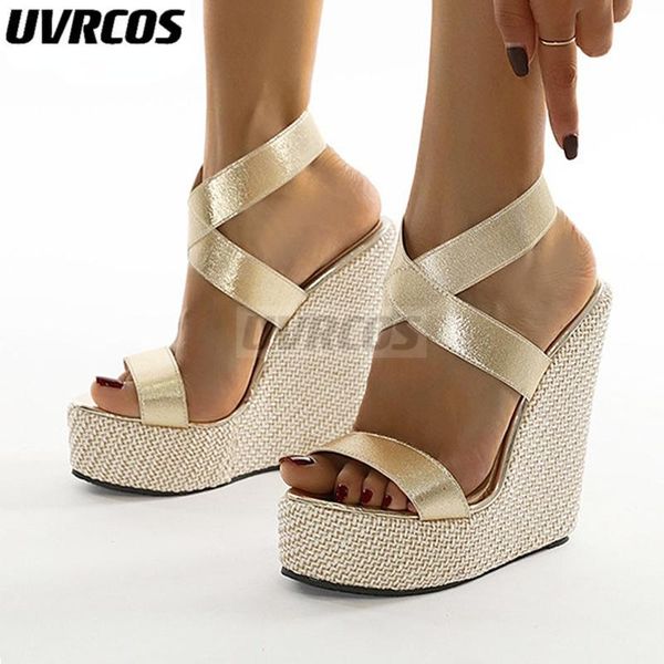 sandals 2022 super high peep toe gladiator wedges cover heel platform ladies fashion summer women shoes size 35-42, Black
sandals 2022 super high peep toe gladiator wedges cover heel platform ladies fashion summer women shoes size 35-42, Black