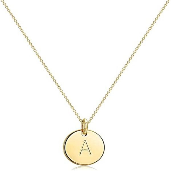pendant necklaces 2021 trendy round-shaped necklace for woman tiny gold initial dainty personalized letter chocker jewelry, Silver
pendant necklaces 2021 trendy round-shaped necklace for woman tiny gold initial dainty personalized letter chocker jewelry, Silver