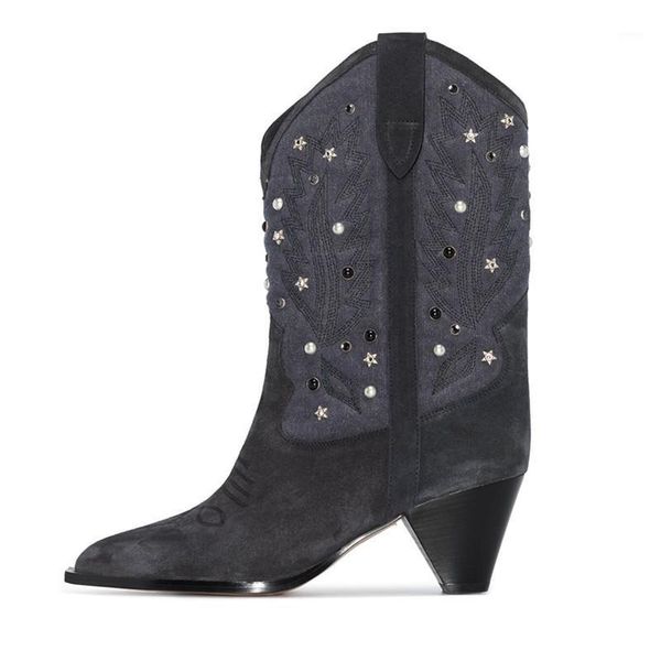 boots western wedges pointed toe high heel ankle thick slip on cowboy casual women wedge shoes botas de mujer1, Black
boots western wedges pointed toe high heel ankle thick slip on cowboy casual women wedge shoes botas de mujer1, Black