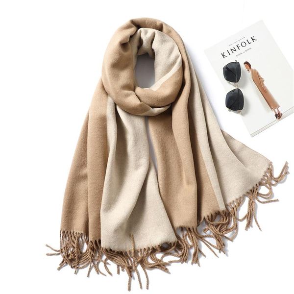 scarves two sided colour women scarf soft winter cashmere lady shawl wraps autumn pashmina female hijab headband, Blue;gray
scarves two sided colour women scarf soft winter cashmere lady shawl wraps autumn pashmina female hijab headband, Blue;gray