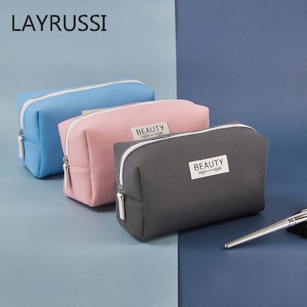 cosmetic bags & cases layrussi 2021 solid color waterproof storage bag outdoor wash female large-capacity cosmetics zipper beauty
cosmetic bags & cases layrussi 2021 solid color waterproof storage bag outdoor wash female large-capacity cosmetics zipper beauty