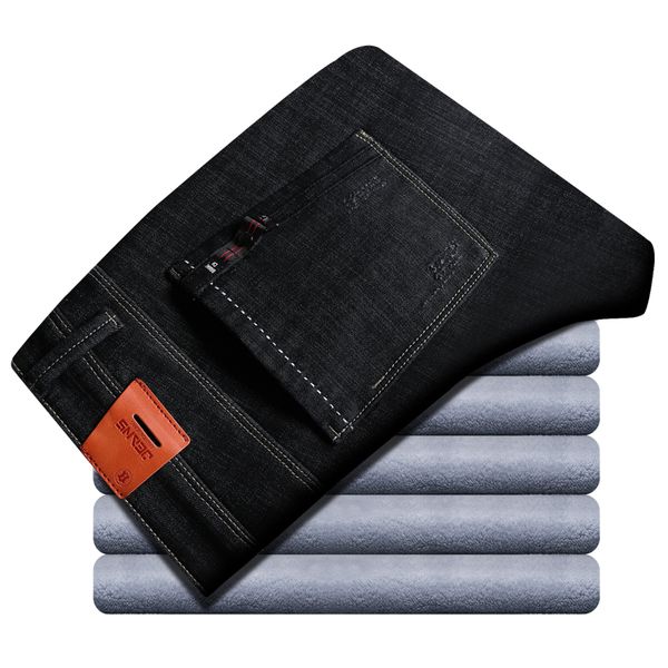 2021 new brand mens winter stretch thicken jeans warm fleece denim biker jean pants trousers size 27-38 93kh, Blue
2021 new brand mens winter stretch thicken jeans warm fleece denim biker jean pants trousers size 27-38 93kh, Blue