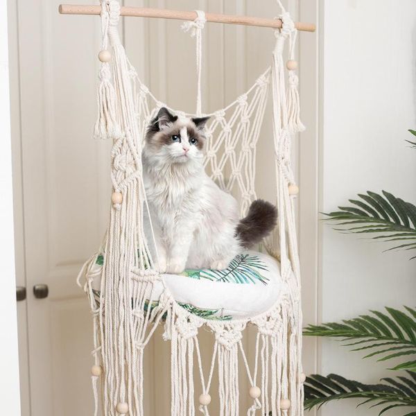 cat beds & furniture hand-woven litter with tassels small animal hanging basket swing net red pet bed
cat beds & furniture hand-woven litter with tassels small animal hanging basket swing net red pet bed