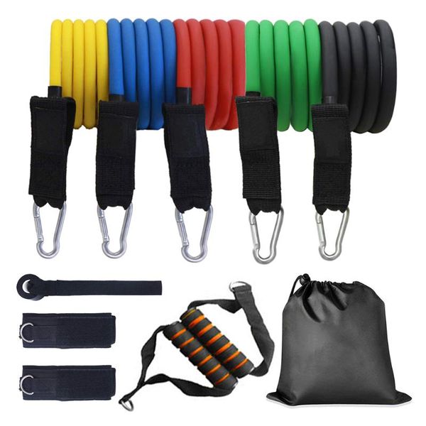 11pcs tube resistance bands elastic exercise resistance bands set expander fitness rubber band pull rope gym training equipment
11pcs tube resistance bands elastic exercise resistance bands set expander fitness rubber band pull rope gym training equipment