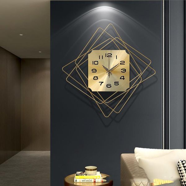 simple nodic metal wall clock home decor mural modern design square 3d watch stikcer silent merchanism living room decoration
simple nodic metal wall clock home decor mural modern design square 3d watch stikcer silent merchanism living room decoration