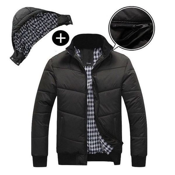gentlemen truien wet-coated fashion male er overjas parka runner winter cato capuchon warm jas men, Black
gentlemen truien wet-coated fashion male er overjas parka runner winter cato capuchon warm jas men, Black