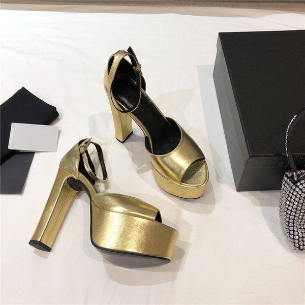 designer luxury sandals ladies bianca oro gold t strap platform sandals genuine leather with box, Black
designer luxury sandals ladies bianca oro gold t strap platform sandals genuine leather with box, Black