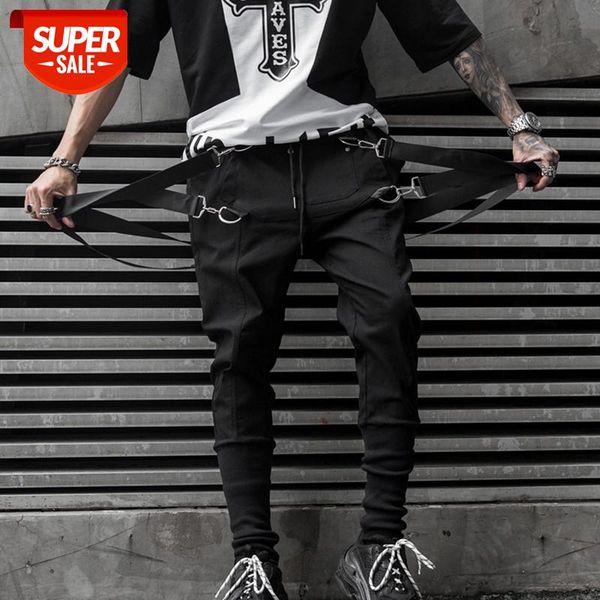 stylish side pockets men's jogger trousers autumn hip hop harem pants fashionable ribbons male sweatpants streetwear pencil #t78v, Black
stylish side pockets men's jogger trousers autumn hip hop harem pants fashionable ribbons male sweatpants streetwear pencil #t78v, Black