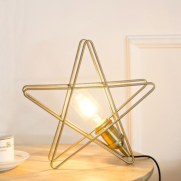 modern led table lamp gold star iron europe desk lamp metal indoor light bedroom office decoration light fixturn ac110-265v
modern led table lamp gold star iron europe desk lamp metal indoor light bedroom office decoration light fixturn ac110-265v