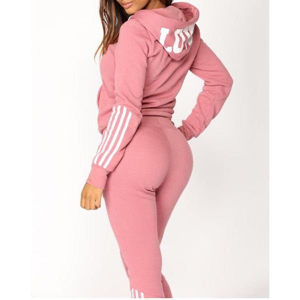 women's tracksuits women suit casual stripe zipper long sleeve pullove sport +long pants set fashion ladies spring 2021 2 piece female, Gray
women's tracksuits women suit casual stripe zipper long sleeve pullove sport +long pants set fashion ladies spring 2021 2 piece female, Gray
