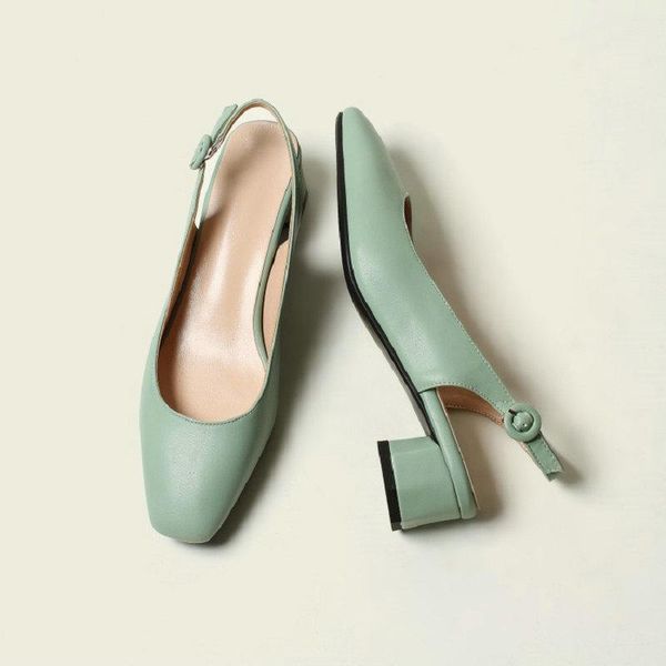 sandals sianie tianie 2021 summer green closed toe slingbacks women shoes chunky middel heels buckle strap woman big size 42 43, Black
sandals sianie tianie 2021 summer green closed toe slingbacks women shoes chunky middel heels buckle strap woman big size 42 43, Black
