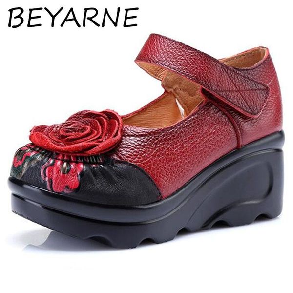 beyarne 2021spring autumn women high heel shoes platform wedges pumps genuine leather handmade vintage women casual shoes, Black
beyarne 2021spring autumn women high heel shoes platform wedges pumps genuine leather handmade vintage women casual shoes, Black