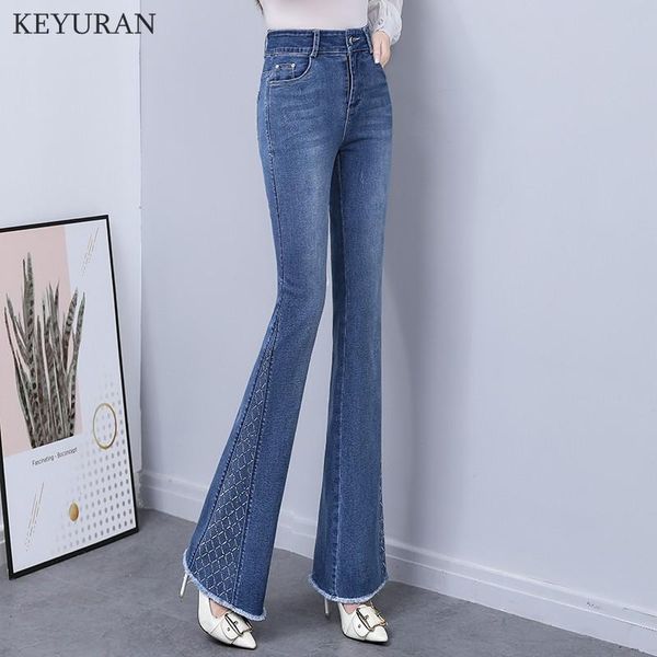 women's jeans flare pants women 2021 spring slim wide leg ladies denim trousers elastic high waist pantalon jean femme woman, Blue
women's jeans flare pants women 2021 spring slim wide leg ladies denim trousers elastic high waist pantalon jean femme woman, Blue