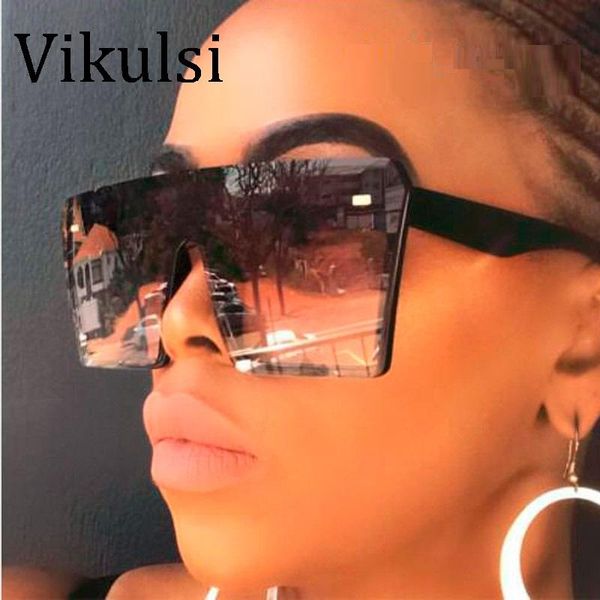 Unisex Fashion 2021 Ladies Square Sunglasses Women Oversized Shades Men Vintage Brand Designer Gradient Sun Glasses For Female, White;black
Unisex Fashion 2021 Ladies Square Sunglasses Women Oversized Shades Men Vintage Brand Designer Gradient Sun Glasses For Female, White;black