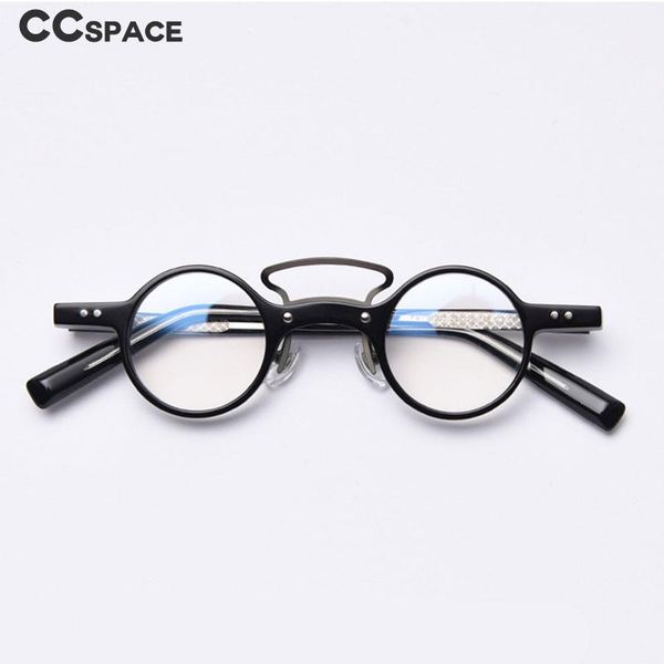 fashion sunglasses frames 49805 punk retro round acetate men women computer glasses, Black
fashion sunglasses frames 49805 punk retro round acetate men women computer glasses, Black