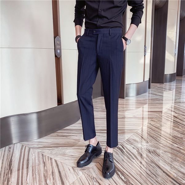 Pantalon Homme New Classique Moda 2021 Primavera Novo Negcio Formal Wear Listrado De Vestido Dos Homens Ajuste Fino Calas Casuais 95VX, Black
Pantalon Homme New Classique Moda 2021 Primavera Novo Negcio Formal Wear Listrado De Vestido Dos Homens Ajuste Fino Calas Casuais 95VX, Black