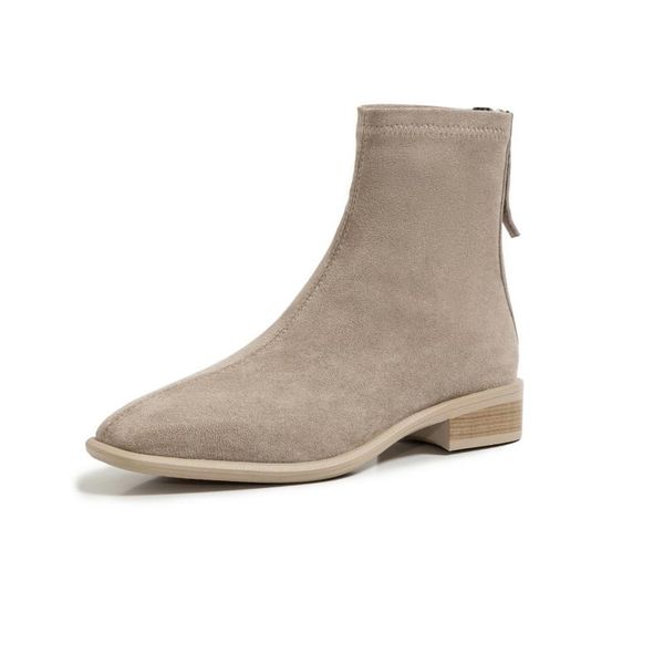 boots 2021 korean autumn/spring back zip knight's style ankle 34-39 square toe low heels with velvet women's shoes, Black
boots 2021 korean autumn/spring back zip knight's style ankle 34-39 square toe low heels with velvet women's shoes, Black