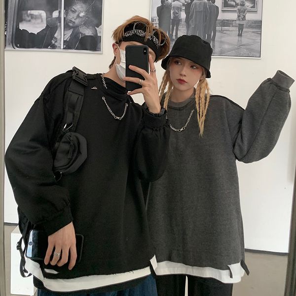 2021 new plush padded hoodie men's fashion retro casual couple sweatshirt streetwear wild loose winter hip-hop pullover hoodies men ztx, Black
2021 new plush padded hoodie men's fashion retro casual couple sweatshirt streetwear wild loose winter hip-hop pullover hoodies men ztx, Black