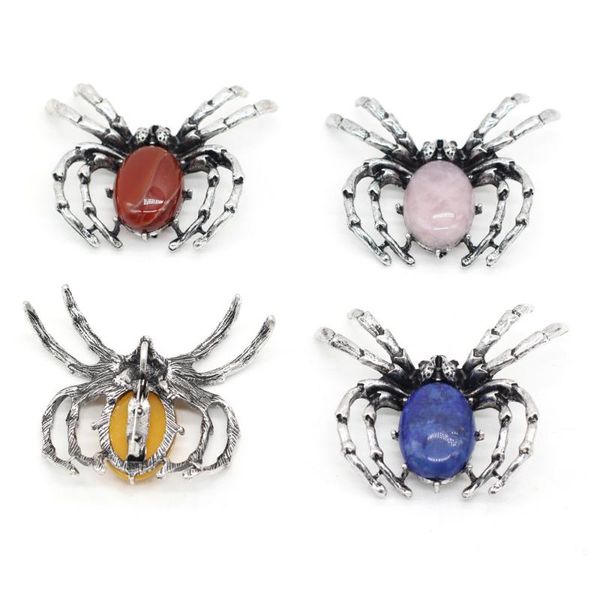pins, brooches arrival insect spider natural stone channel setting malachite for women designer party dress coat accessories, Gray
pins, brooches arrival insect spider natural stone channel setting malachite for women designer party dress coat accessories, Gray