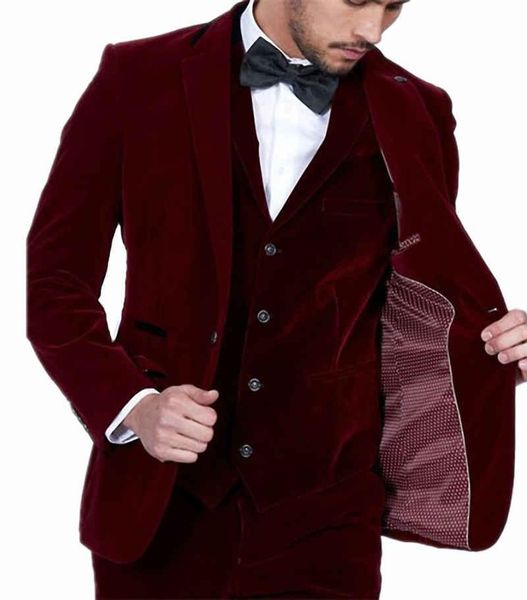 men's suits & blazers 2022 velvet wedding tuxedo slim fit conjuntos masculinos for groom dress groomsmen 3 pieces prom formal jacket pa, White;black
men's suits & blazers 2022 velvet wedding tuxedo slim fit conjuntos masculinos for groom dress groomsmen 3 pieces prom formal jacket pa, White;black