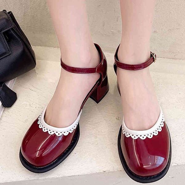 dress shoes rimocy sweet lace whoppers mary janes women's shoes autumn patent ankle bracelet women's toes round foot lolita dfph, Black
dress shoes rimocy sweet lace whoppers mary janes women's shoes autumn patent ankle bracelet women's toes round foot lolita dfph, Black