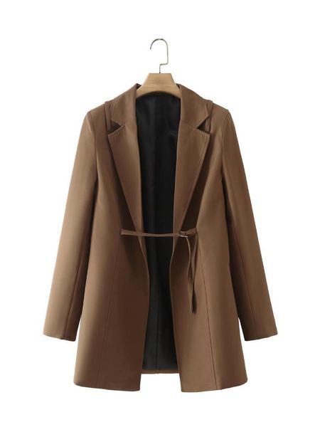 women's suits & blazers 2021 autumn winter women female polyester blazer brand blouse outwear suit, White;black
women's suits & blazers 2021 autumn winter women female polyester blazer brand blouse outwear suit, White;black