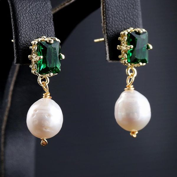 dangle & chandelier fashion green crystal earrings with natural pearl real freshwater eardrop jewelry for women, Silver
dangle & chandelier fashion green crystal earrings with natural pearl real freshwater eardrop jewelry for women, Silver