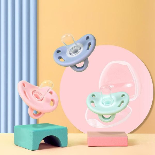 pacifiers# baby pacifier food grade silicone material soft and resilient easily cleaned portabl nipple round head soother
pacifiers# baby pacifier food grade silicone material soft and resilient easily cleaned portabl nipple round head soother