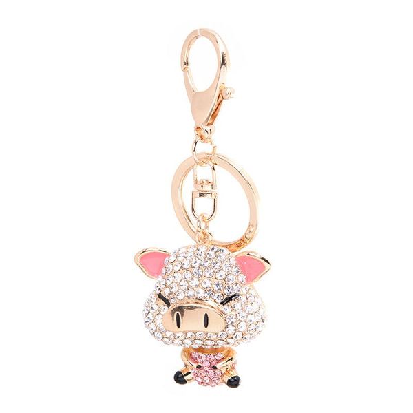keychains factory direct sales alloy rhinestone pig mother keychain men and women bags car key pendant, Silver
keychains factory direct sales alloy rhinestone pig mother keychain men and women bags car key pendant, Silver