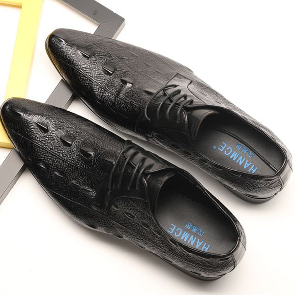 Italian Handmade Boss Oxford Dress Shoes Mens Genuine Leather Suit Shoes Alligator Pattern Wedding Formal Tuxedo Shoes Men F60, Black
Italian Handmade Boss Oxford Dress Shoes Mens Genuine Leather Suit Shoes Alligator Pattern Wedding Formal Tuxedo Shoes Men F60, Black