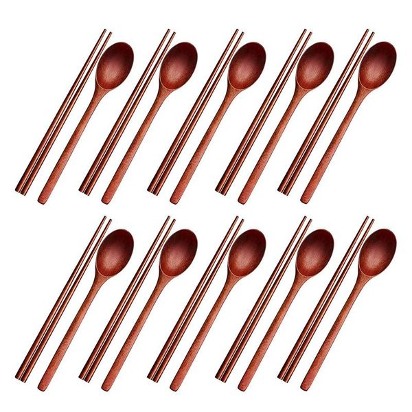 dinnerware sets 20pcs long handle wooden spoon and chopsticks set flatware reusable tableware combination utensils for eating
dinnerware sets 20pcs long handle wooden spoon and chopsticks set flatware reusable tableware combination utensils for eating
