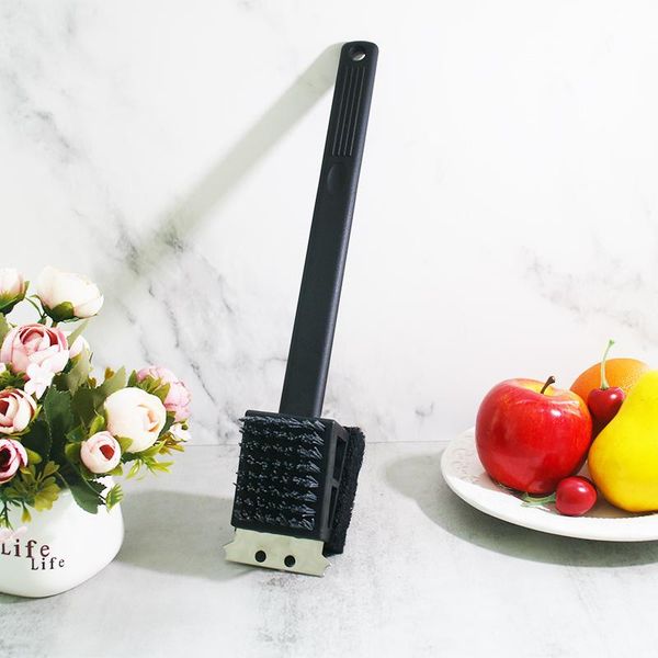 tools & accessories 2-in-1 dual head nylon grill brush and scrubber bbq cleaning tool safely scrub grates remove carbon deposits 37cm 14.5&#
tools & accessories 2-in-1 dual head nylon grill brush and scrubber bbq cleaning tool safely scrub grates remove carbon deposits 37cm 14.5&#