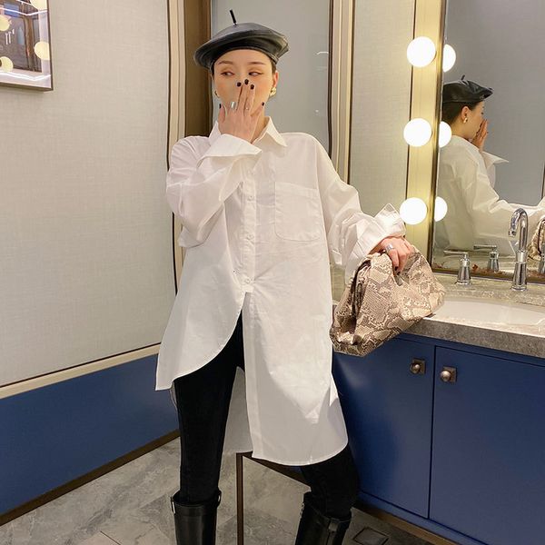 2021 shirts autumn new fashion plus size blouse long sleeve white shirt women streetwear 0rp4, White;black
2021 shirts autumn new fashion plus size blouse long sleeve white shirt women streetwear 0rp4, White;black