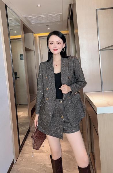 women's two piece pants glitter tweed suit custom of 2021 autumn winters herringbone fabric woman clothes outfits lotes women pieces se, White
women's two piece pants glitter tweed suit custom of 2021 autumn winters herringbone fabric woman clothes outfits lotes women pieces se, White
