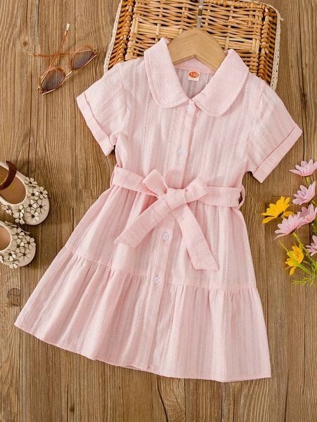 toddler girls roll up sleeve ruffle hem belted shirt dress she, Red;yellow
toddler girls roll up sleeve ruffle hem belted shirt dress she, Red;yellow
