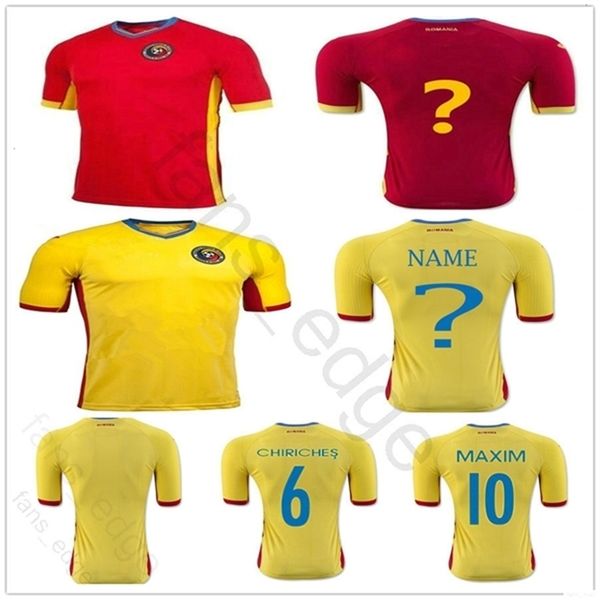 romania soccer jersey 6 chiriches 10 maxim custom any name any number home red yellow football shirt uniform fast shipping, Black;yellow
romania soccer jersey 6 chiriches 10 maxim custom any name any number home red yellow football shirt uniform fast shipping, Black;yellow