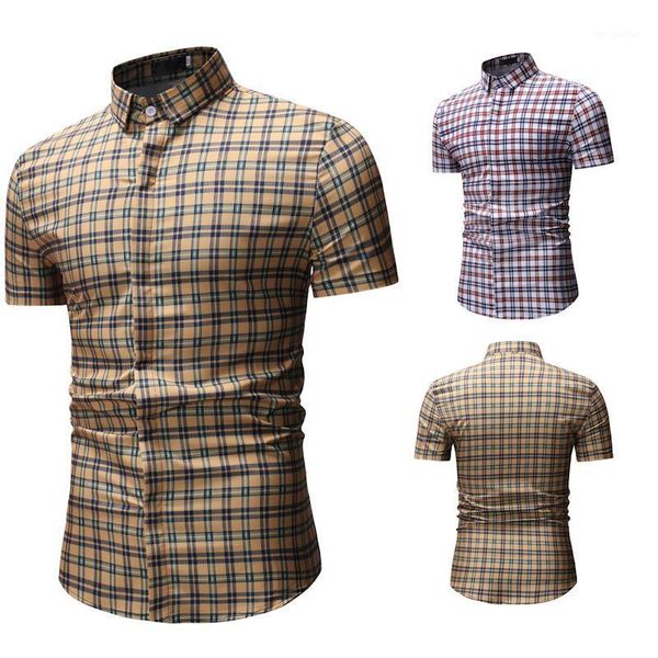 men's casual shirts plaid shirt men nice summer fashion slip skirt checkered short-sleeved clothing1, White;black
men's casual shirts plaid shirt men nice summer fashion slip skirt checkered short-sleeved clothing1, White;black