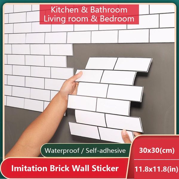 wall stickers imitation brick sticker waterproof oil-proof decoration self adhesive wallpaper for home kitchen bathroom
wall stickers imitation brick sticker waterproof oil-proof decoration self adhesive wallpaper for home kitchen bathroom