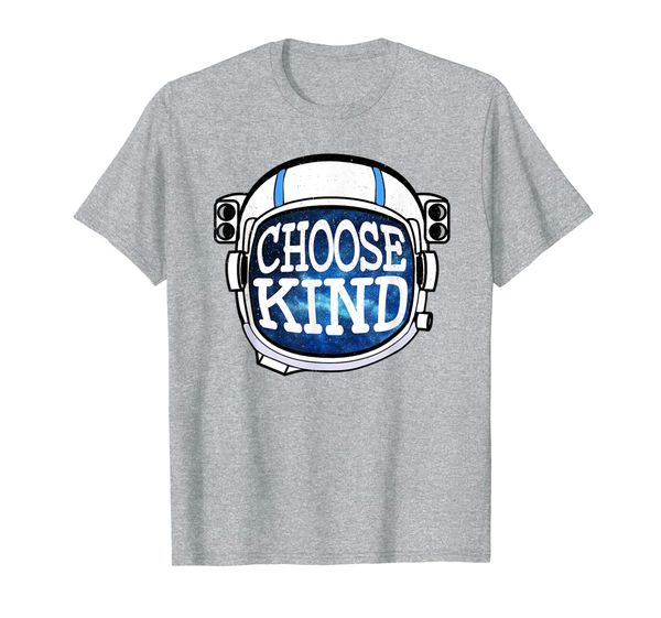 anti bullying choose kind astronaut helmet, men women galaxy t-shirt, White;black
anti bullying choose kind astronaut helmet, men women galaxy t-shirt, White;black
