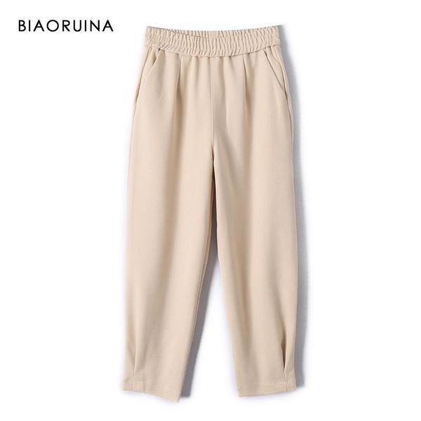 women's pants & capris biaoruina autumn winter solid ankle-length pant female casual high waist all-match warm harem trousers arrival, Black;white
women's pants & capris biaoruina autumn winter solid ankle-length pant female casual high waist all-match warm harem trousers arrival, Black;white
