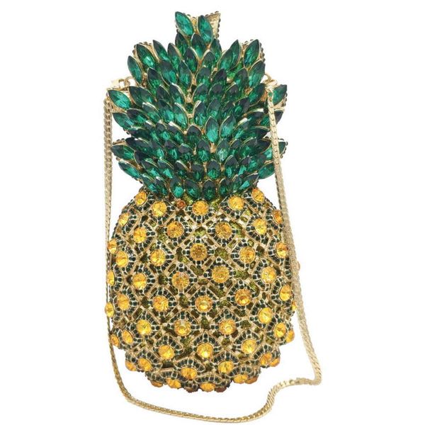 woman new arrive design good quality sparkle metal evening clutch handbag crystal rhinestone purse pineapple diamond clutch bags
woman new arrive design good quality sparkle metal evening clutch handbag crystal rhinestone purse pineapple diamond clutch bags