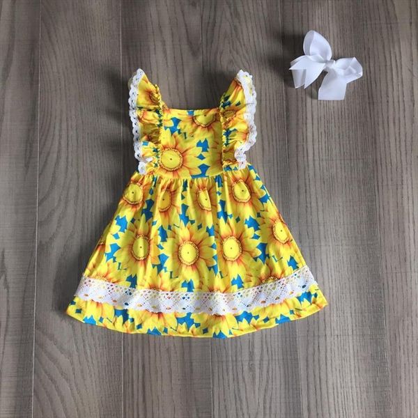 baby girls children clothes girl dresses cotton sunflower yellow ruffles boutique summer floral knee length match bow, Red;yellow
baby girls children clothes girl dresses cotton sunflower yellow ruffles boutique summer floral knee length match bow, Red;yellow