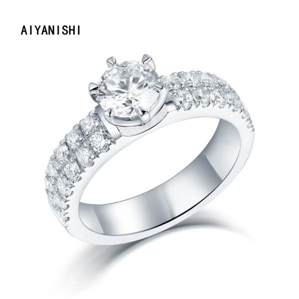 cluster rings aiyanishi 925 silver for women 1ctround created sapphire bridal ring wedding engagement fashion jewelry drop, Golden;silver
cluster rings aiyanishi 925 silver for women 1ctround created sapphire bridal ring wedding engagement fashion jewelry drop, Golden;silver