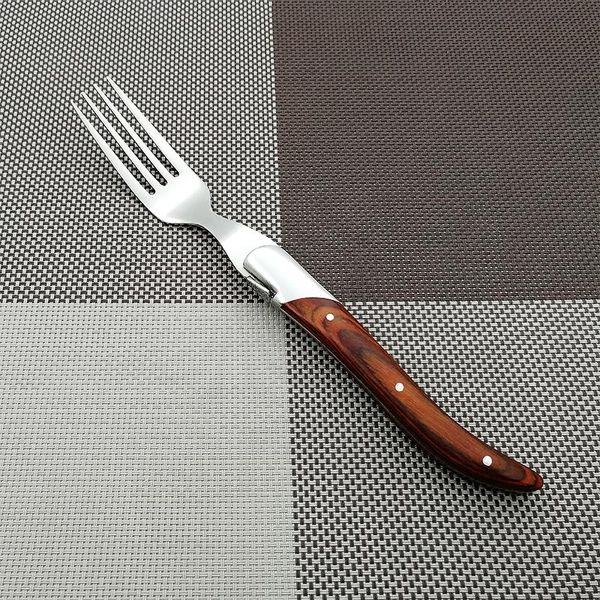forks 2-6pcs laguiole dinner long handle wood steak fork set four times solid wooden stainless steel dinnerware cutlery
forks 2-6pcs laguiole dinner long handle wood steak fork set four times solid wooden stainless steel dinnerware cutlery