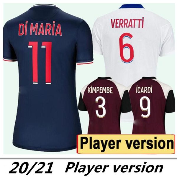 20/21 home player version away white #7 mbappe soccer jersey 2020 third marquinhos soccer shirt verratti cavani football uniforms, Black;yellow
20/21 home player version away white #7 mbappe soccer jersey 2020 third marquinhos soccer shirt verratti cavani football uniforms, Black;yellow