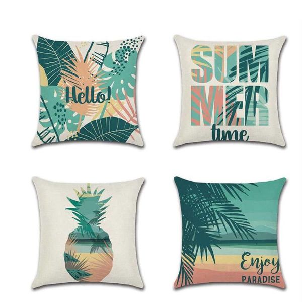 cushion/decorative pillow tropical plant printed pillowcase green leaf linen cushion decorative home decor outdoor sofa 45*45cm
cushion/decorative pillow tropical plant printed pillowcase green leaf linen cushion decorative home decor outdoor sofa 45*45cm