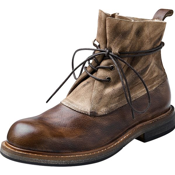 autumn cowhide leather boots men martin boots retro winter short plush mens snow boots desert motorcycle outdoor shoes, Black
autumn cowhide leather boots men martin boots retro winter short plush mens snow boots desert motorcycle outdoor shoes, Black