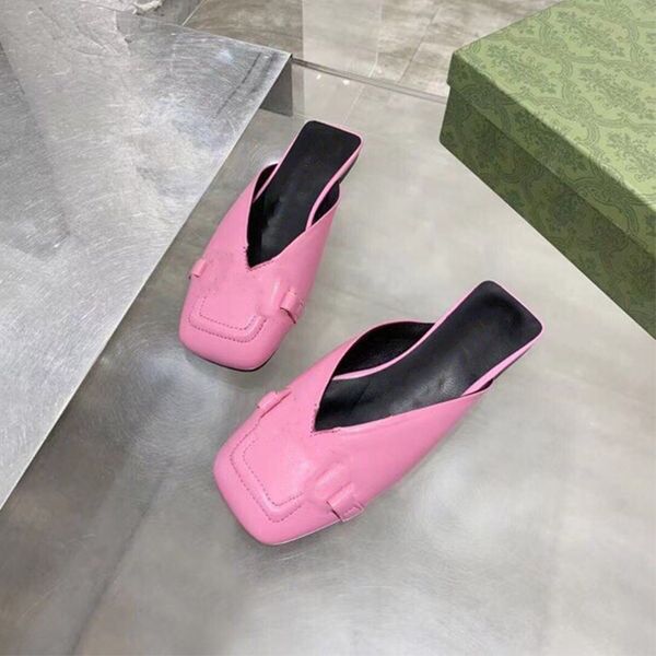 2022s new summer women shoes baotou square toe sandals beach shoes lady fashion designer chain half slippers womens high quality, Black
2022s new summer women shoes baotou square toe sandals beach shoes lady fashion designer chain half slippers womens high quality, Black