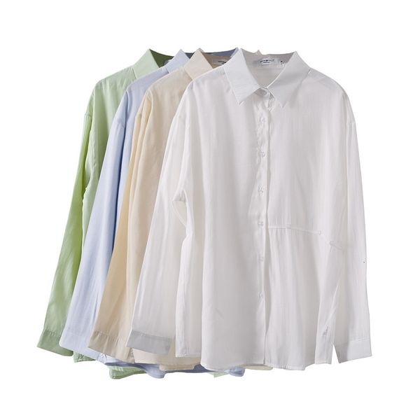 women's blouses & shirts women office lady silky fabric oversize plus size white blue long sleeve spring korean fashion sunsc
women's blouses & shirts women office lady silky fabric oversize plus size white blue long sleeve spring korean fashion sunsc