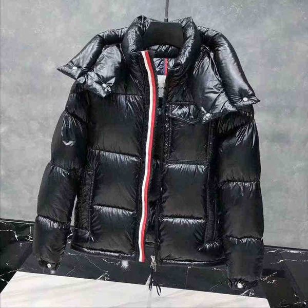 men's winter down jacket warm coat waterproof windbreak loose the european and american style coa, Black
men's winter down jacket warm coat waterproof windbreak loose the european and american style coa, Black